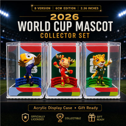 Official FIFA World Cup 2026™ Mascot 2.4-inch Set B (3-Pack)
