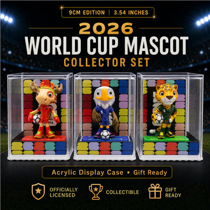 Official FIFA World Cup 2026™ Mascot 3.5-inch Collector Set (3-Pack)