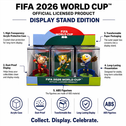 Official FIFA World Cup 2026™ Mascot 2.4-inch Set B (3-Pack)