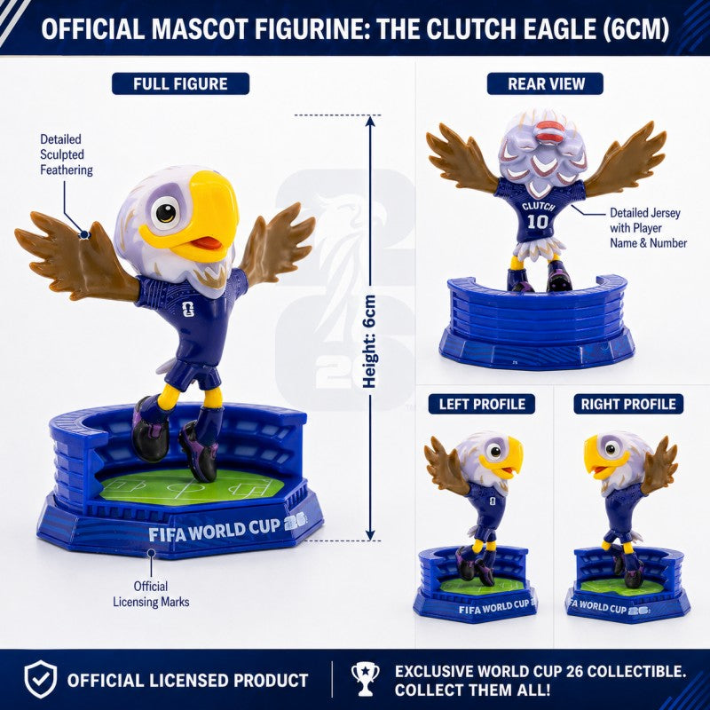 Official FIFA World Cup 2026™ Mascot 2.4-inch Set B (3-Pack)