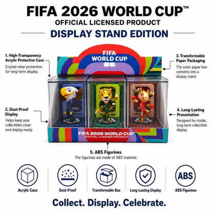 Official FIFA World Cup 2026™ Mascot Figure Set A – 2.4-Inch 3-Pack
