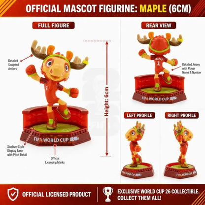 Official FIFA World Cup 2026™ Mascot Figure Set B – 2.4-Inch 3-Pack