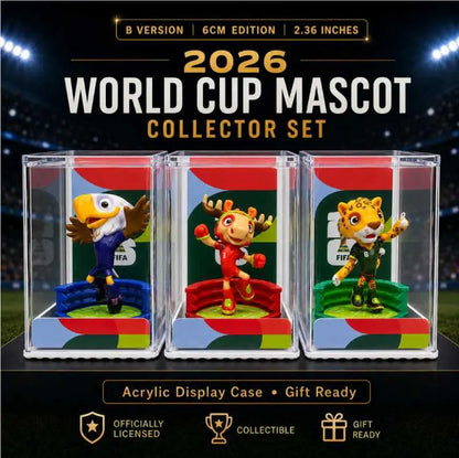 Official FIFA World Cup 2026™ Mascot 2.4-inch Set B (3-Pack)