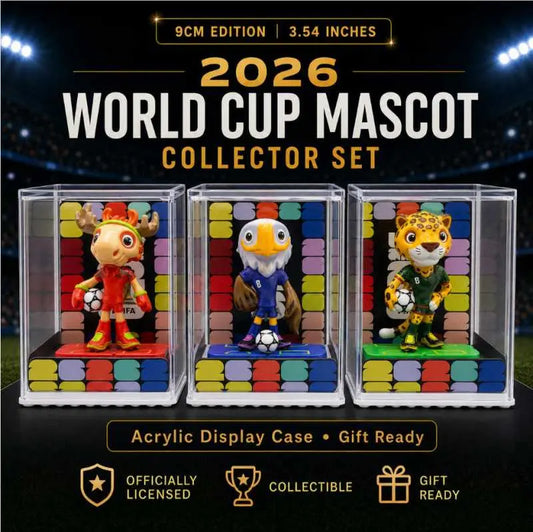 Official FIFA World Cup 2026™ Mascot 3.5-inch Collector Set (3-Pack)