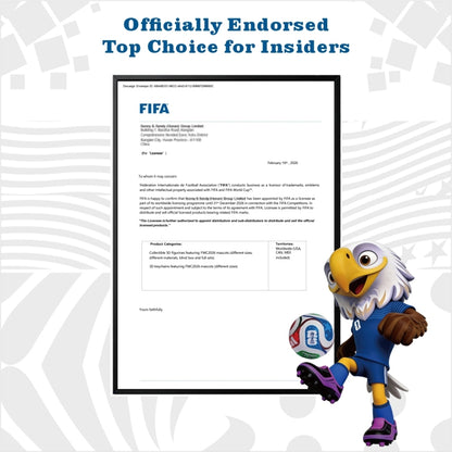 Official FIFA World Cup 2026™ Mascot 2.4-inch Set A (3-Pack)